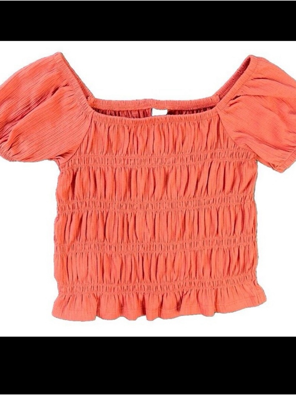 Old Navy Aspen Summer Puckered-Jacquard Knit Smocked Top for Girls